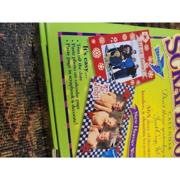 Easy Scrapbooking DIY Frames 2005 Calendar Kit- NIB - Picture 6 of 7